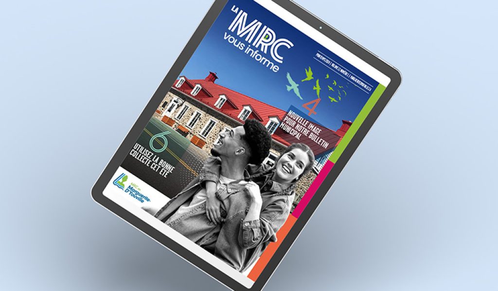 Visuel couverture – Bulletin numérique de la MRC de Marguerite-D’Youville