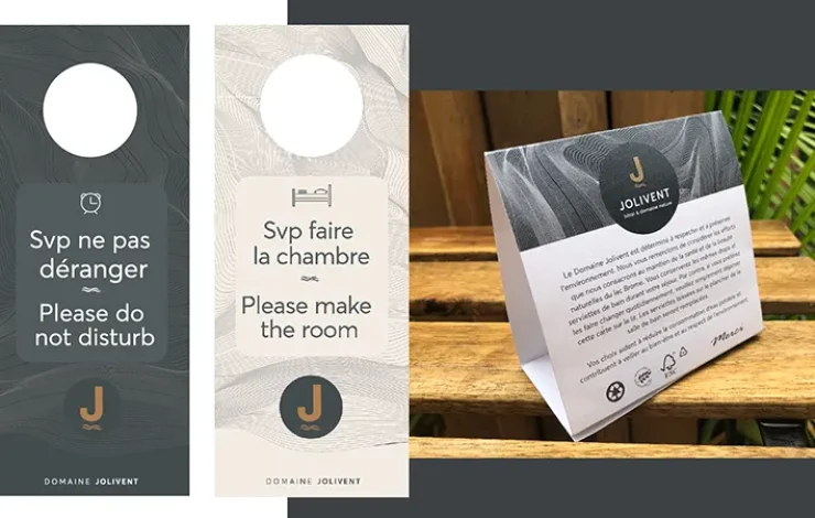 Affichages Jolivent – Design graphique et impression par Charte Créative